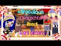 |Miraculous Character’s React To MLB Cracks| Gacha Club| MLB Fandom🐞🐱| Warning ⚠️ Cussing|