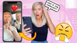 FaceTiming My Girlfriend With Another Girl In The Background!! (prank)