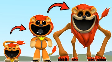 NEW EVOLUTION OF FORGOTTEN SMILING CRITTERS LION POPPY PLAYTIME CHAPTER 3 In Garry