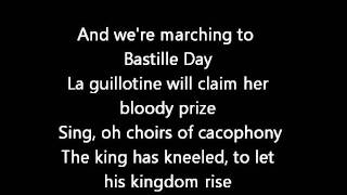 Rush-Bastille Day (Lyrics)