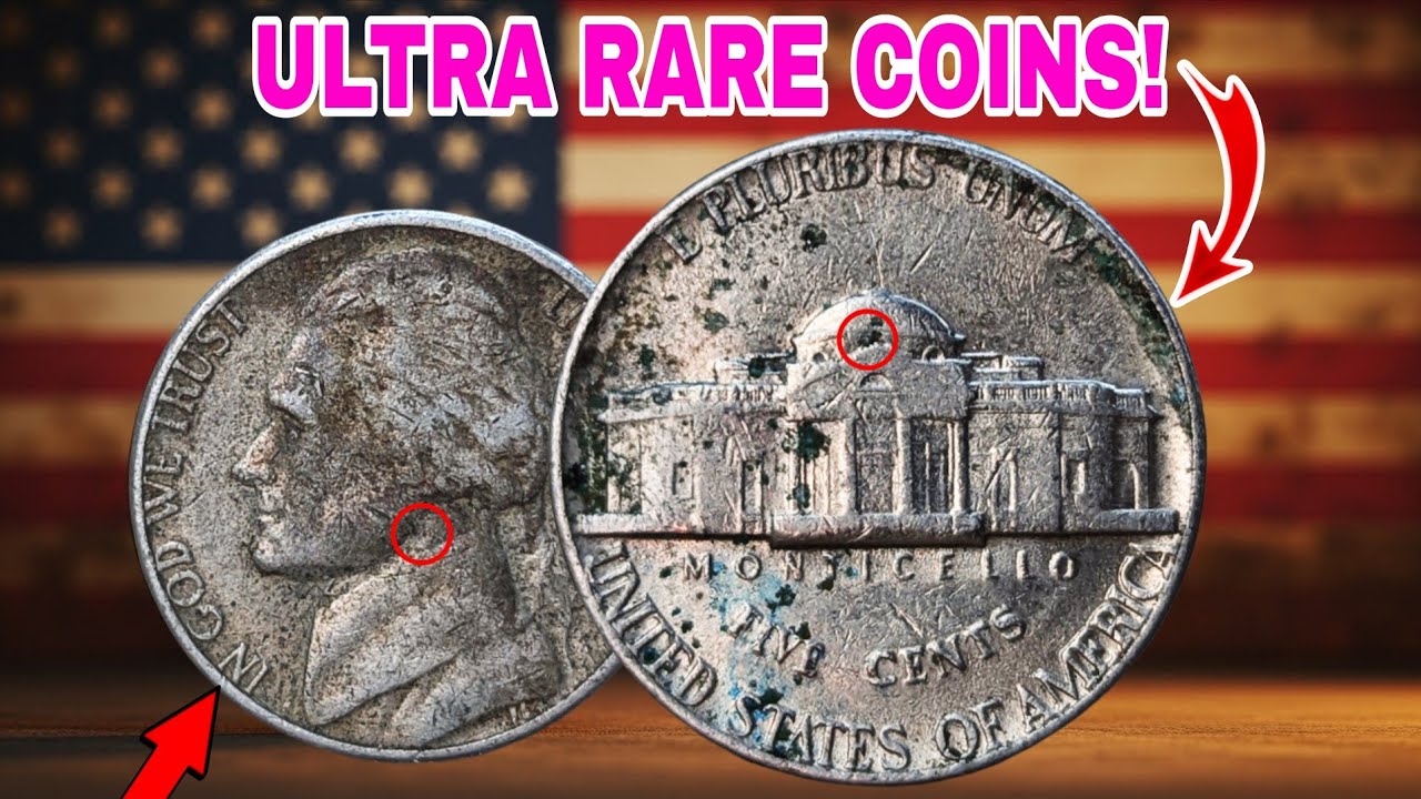 Top 4 Ultra Rare Jefferson Nickels Worth a Fortune!Most Valuable Hidden ...