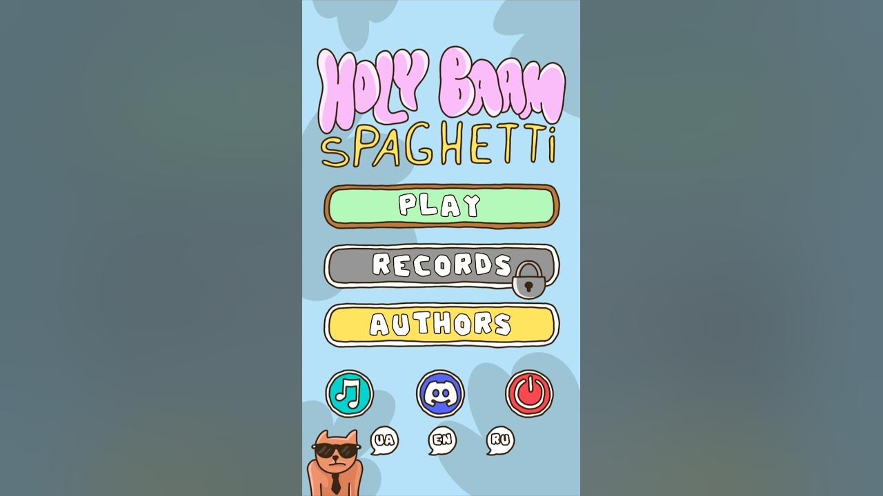 игра про спагети вышла!!! - YouTube