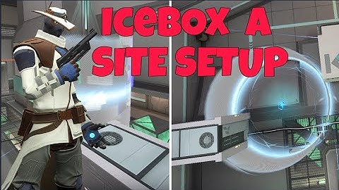 VALORANT CYPHER SETUP (ICEBOX A SITE) (Defensive) #25