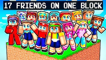 17 Friends Stuck On ONE BLOCK...