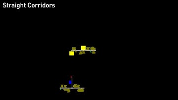 Recursive Tile Map Generation Algorithm - Various Configurations