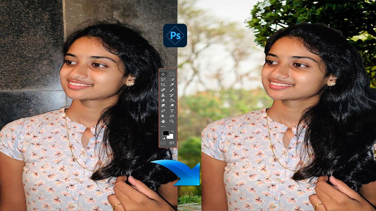 How to Remove Background | How to Use Background Eraser Photoshop ...