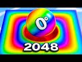 Ball Run 2048 ♾️ vs Stickman Roll 🔵 Epic Merge Runner Gameplay | Satisfying 2048 Mobile Ep-79