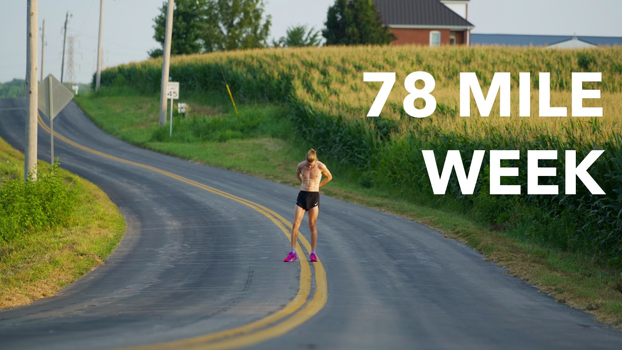 10 Weeks Out From My FIRST Marathon | 78 Mile Week of Training! - YouTube