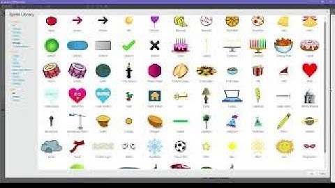 Scratch - Choosing a sprite from the library