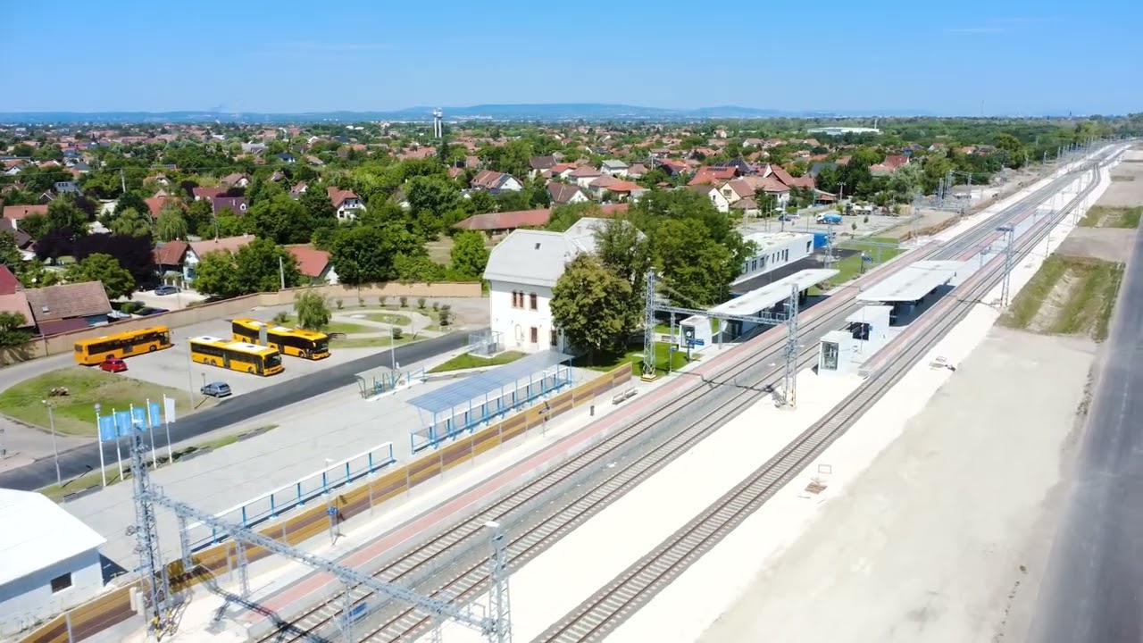 150-es vasútvonal - Taksony állomás és környéke 2025. augusztus 9.