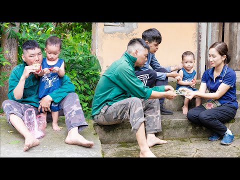 The drunk man used the baby to deceive him to take advantage kindness of the two disabled brothers