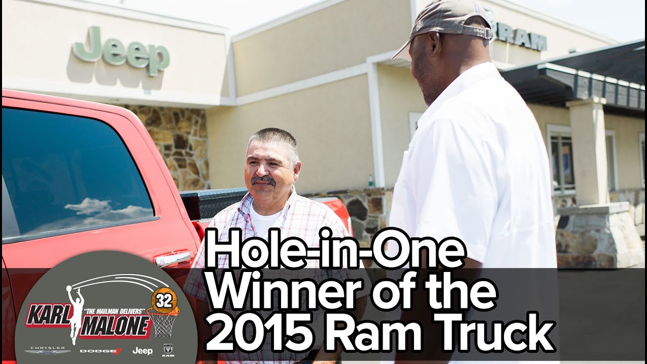 Karl Malone Truck Giveaway YouTube