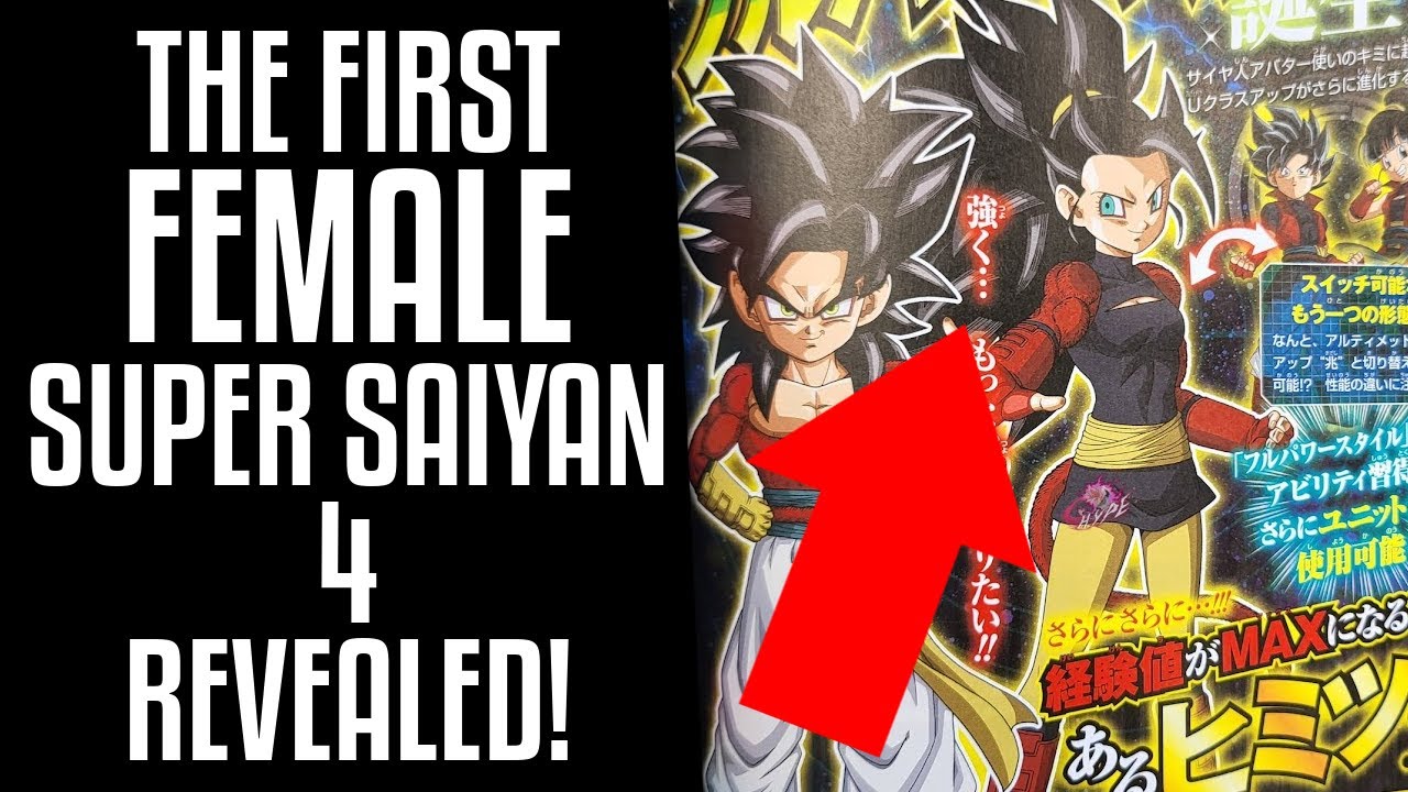 The First Female Super Saiyan 4 Revealed - Youtube