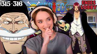 SHANKS HAS EVERYONE FAINTING!! | ONE PIECE | Episodes 315-316 | Reaction