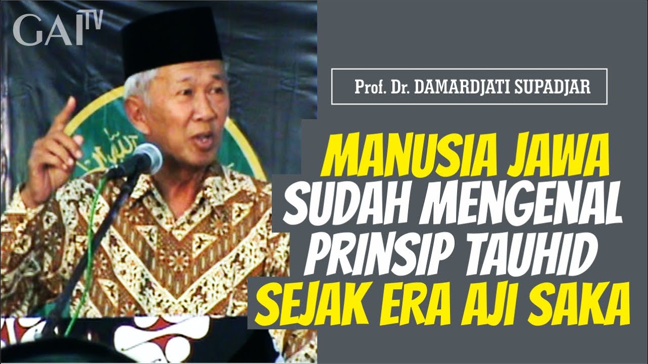 ISLAM VS JAWA | DAMARDJATI SUPADJAR