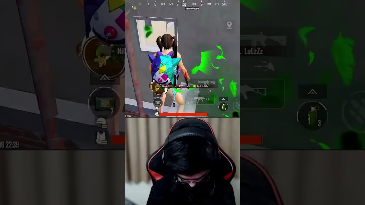 OMG!!! 1 Nade squad wipe😱 #shorts #shortvideo #pubgshorts