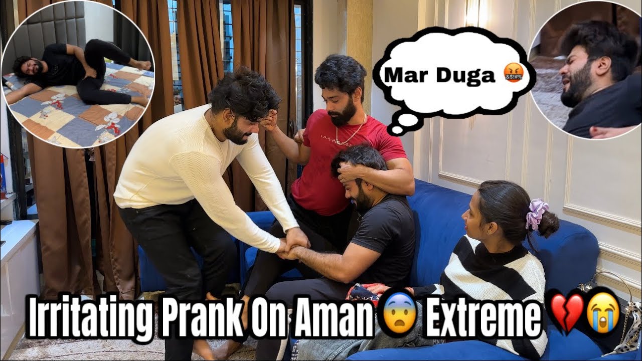 Irritating Prank On Aman 😂| Fokats | Abresh & Zeeshan