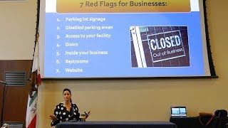 Reducing Litigation Risks related to the Americans with Disabilities Act #ADA @NAKIzm