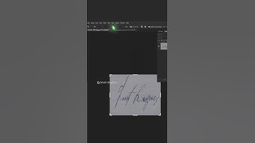 how to digitize your signature in photoshop   Short Tutorial