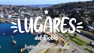 Lugares del Biobío #9 - Bentotecas Marinas y Coliseo Monumental La Tortuga (Talcahuano) / Drone