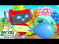 Balloon Race | Gecko&#39;s Garage | Cartoons For Kids | Toddler Fun Learning