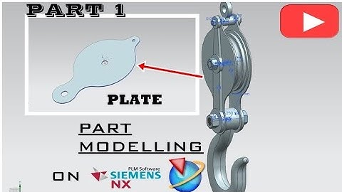 How To Assemble Crane Hook Part By Part On NX PART 1