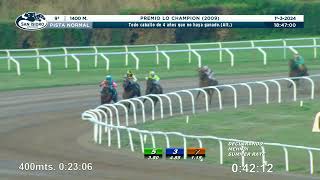 Vidéo de la course PMU PREMIO LO CHAMPION 2009 (ALTERNATIVA)