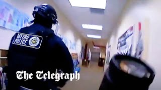 Nashville shooting: Police bodycam of moment Audrey Hale is cornered in school screenshot 5