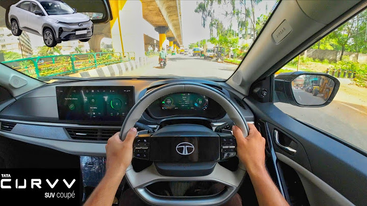 2025 TATA CURVV | POV DRIVE  | 55kWh | 165BHP 215Nm |POV #10|