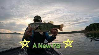 Catching a new PB at Beaver Lake while chatting with local! 5-4-24