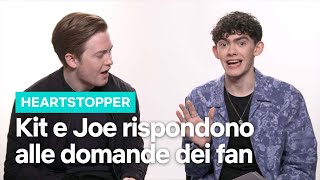 I protagonisti di HEARTSTOPPER rispondono alle domande dei fan | Netflix Italia