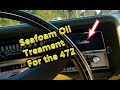 VLOG - 1971 Cadillac Coupe Deville 472 - Sea Foam Oil Treatment for Lifter Tap - It Works