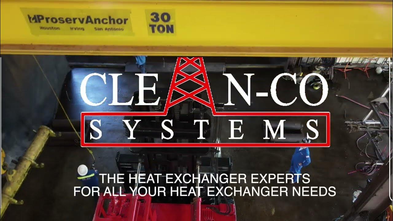 CleanCo Systems Heat Exchanger Industrial Cleaning YouTube