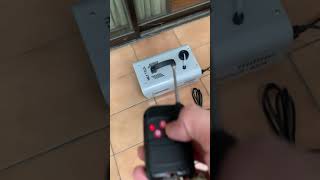 Fog machine from milettan using remote