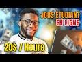 6 meilleurs jobs tudiant en ligne pour ne plus dpendre des parents