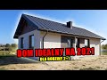 Idealny dom dla rodziny 2+1. Budowa domu 2021. Dom na kryzys? IDEALNY! Zbuduj sam dom!