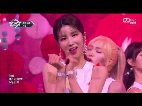 LABOUM Comeback Stage "Between Us" M Countdown (7/26/2018)