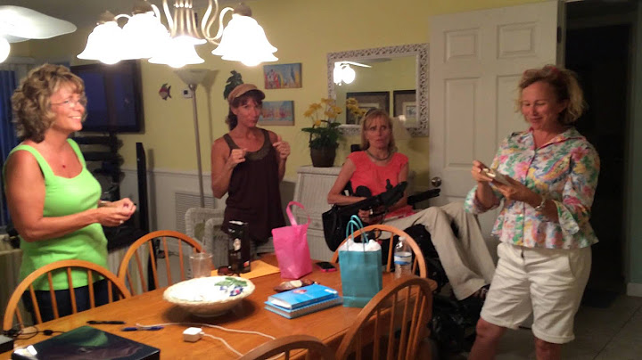 My sisters pigging out on MY birthday chocolate.