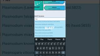 BLAST (basic local alignment search tool)