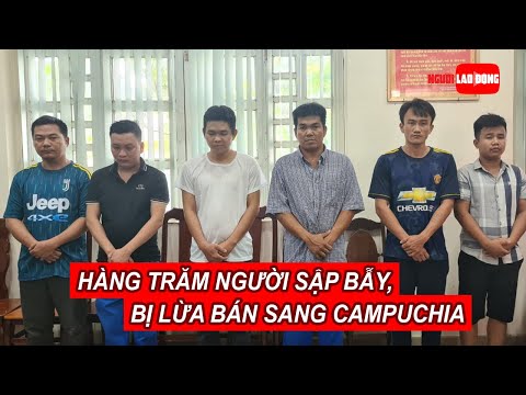 Video Hàng trăm người sập bẫy 