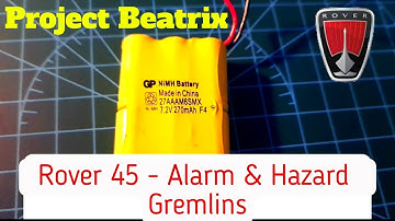 Rover 45 MK2 Update - Alarm & Hazard Gremlins