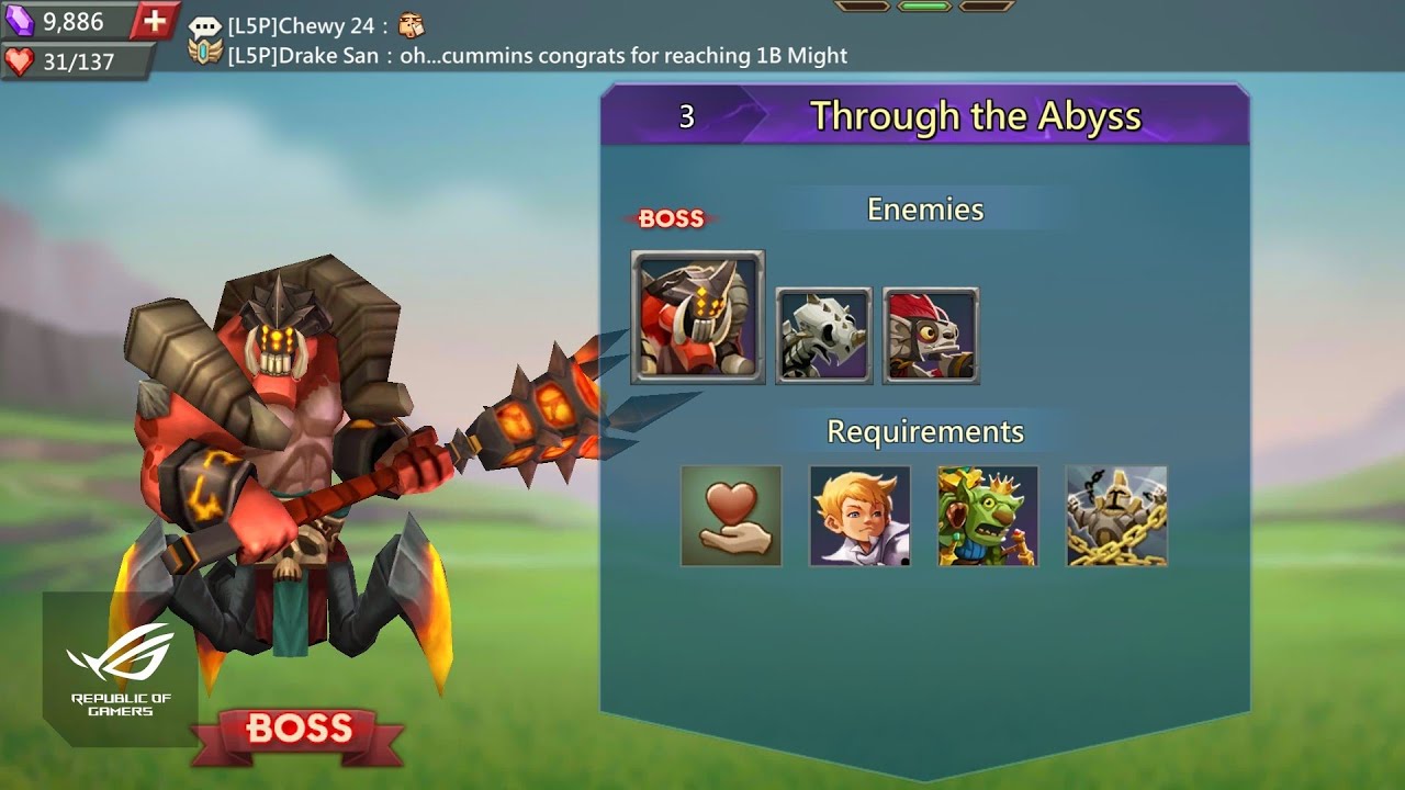 Limited Challenge: Darkness Calls Stage 3 Challenge - Lords Mobile