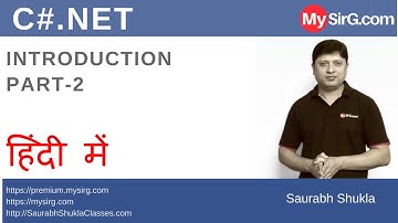 Introduction to C#.NET Part-2 | MySirG.com