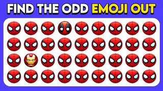 Find the ODD Emoji Out  Superheroes Edition | Marvel & DC Quiz