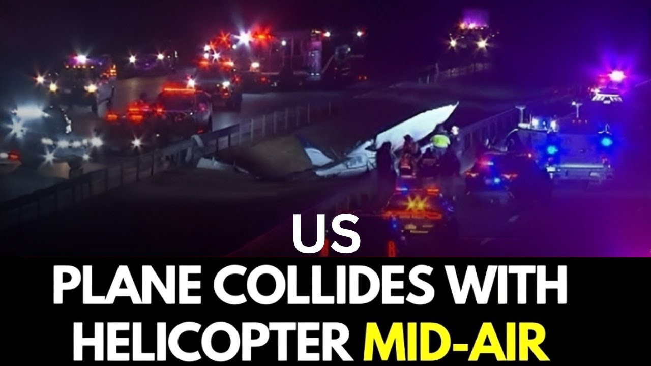 Washington Plane Crash: Passenger Jet and US Army Helicopter Mid-AIR ...