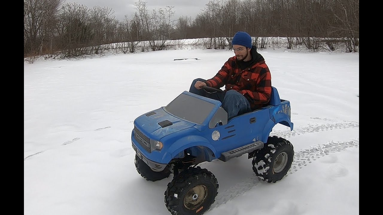 gas powered power wheels plans