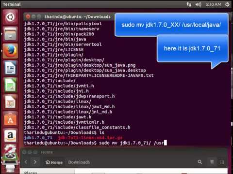 How to Install JDK7 Ubuntu 64 bit
