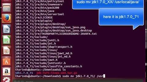 How to Install JDK7 Ubuntu 64 bit