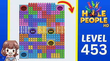 Hole People Level 453 Solution Walkthrough