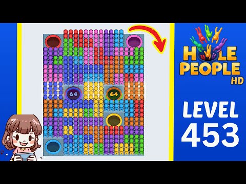 Hole People Level 453 Solution Walkthrough